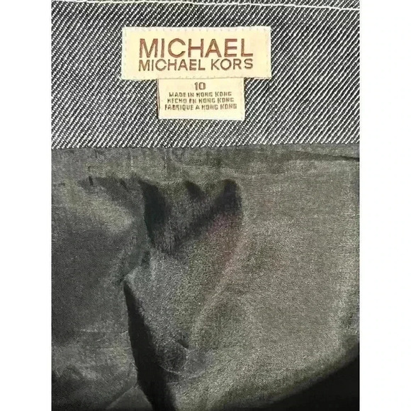 Michael Kors Denim Pencil Skirt - Picture 5 of 6